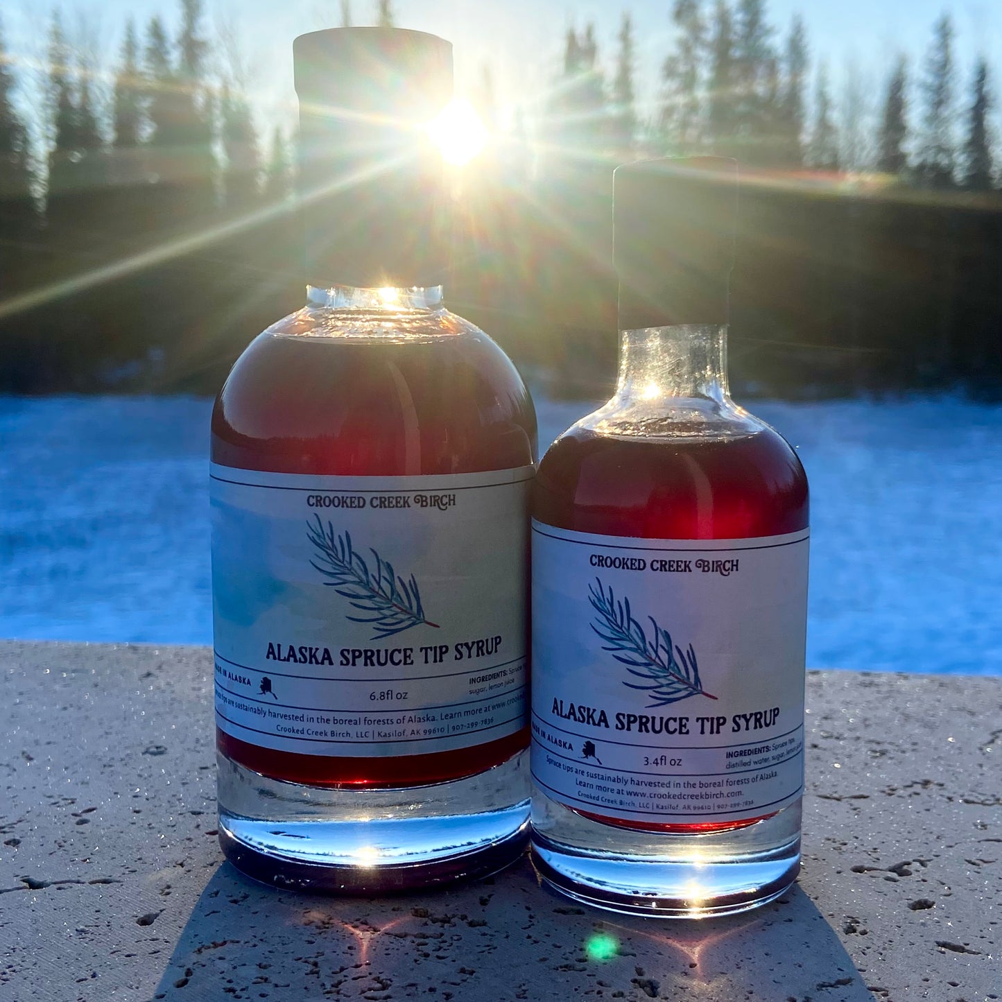 Alaska Spruce Tip Syrup