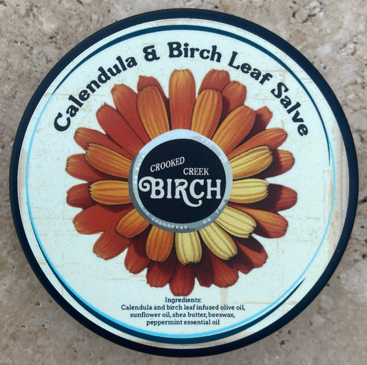 calendula and birch leaf salve crooked creek birch