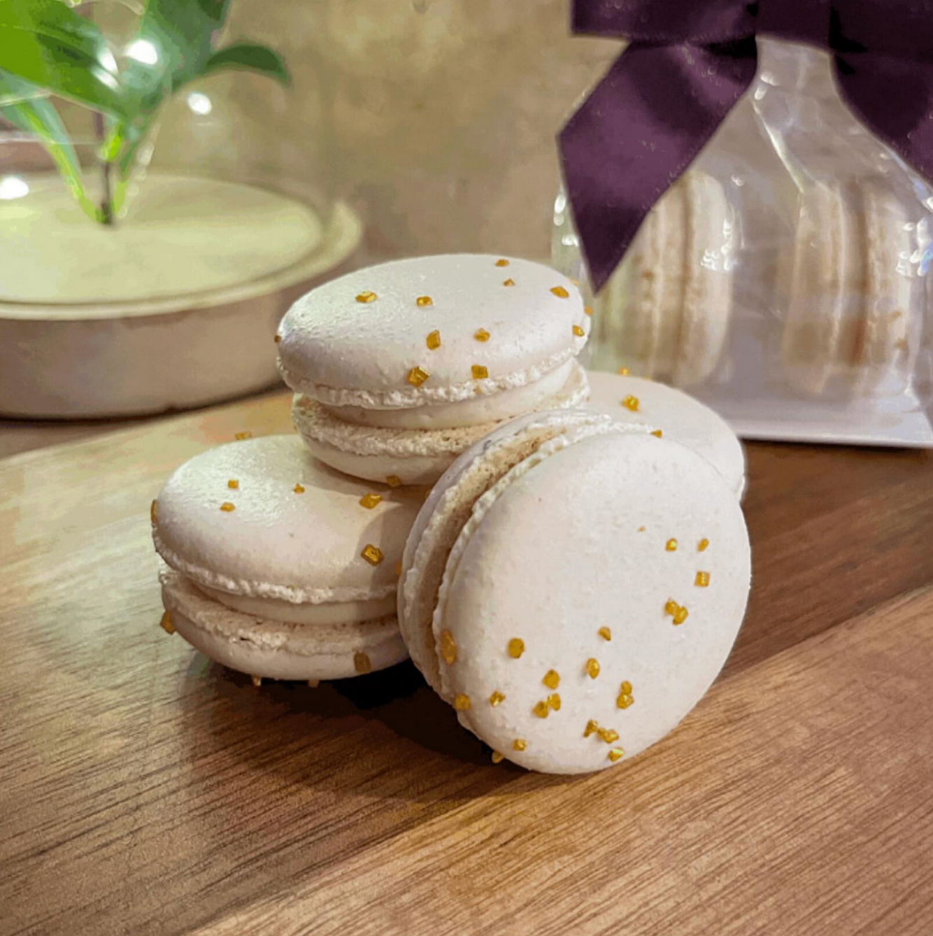 alaska birch macaron
