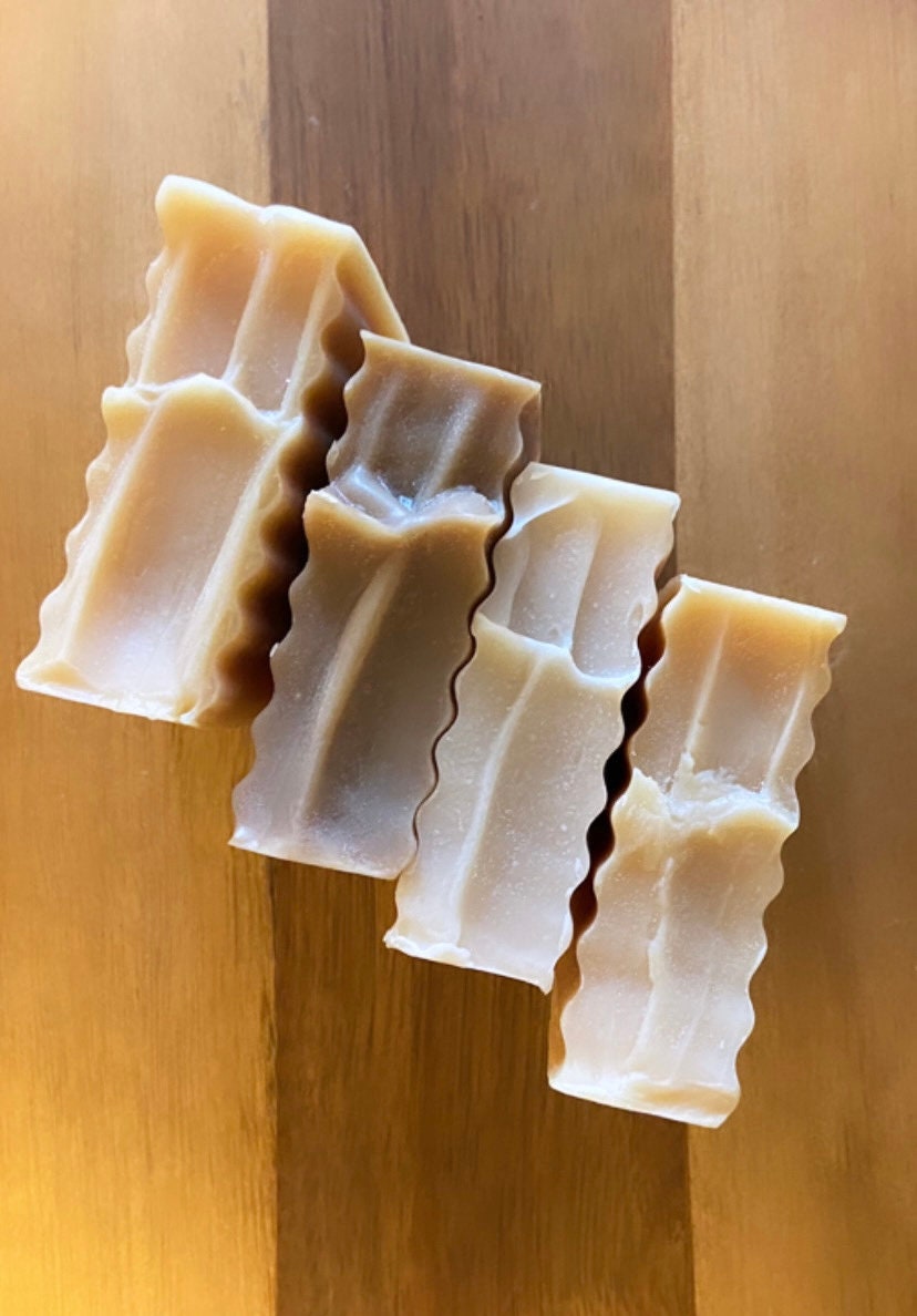 handmade cold process birch syrup soap